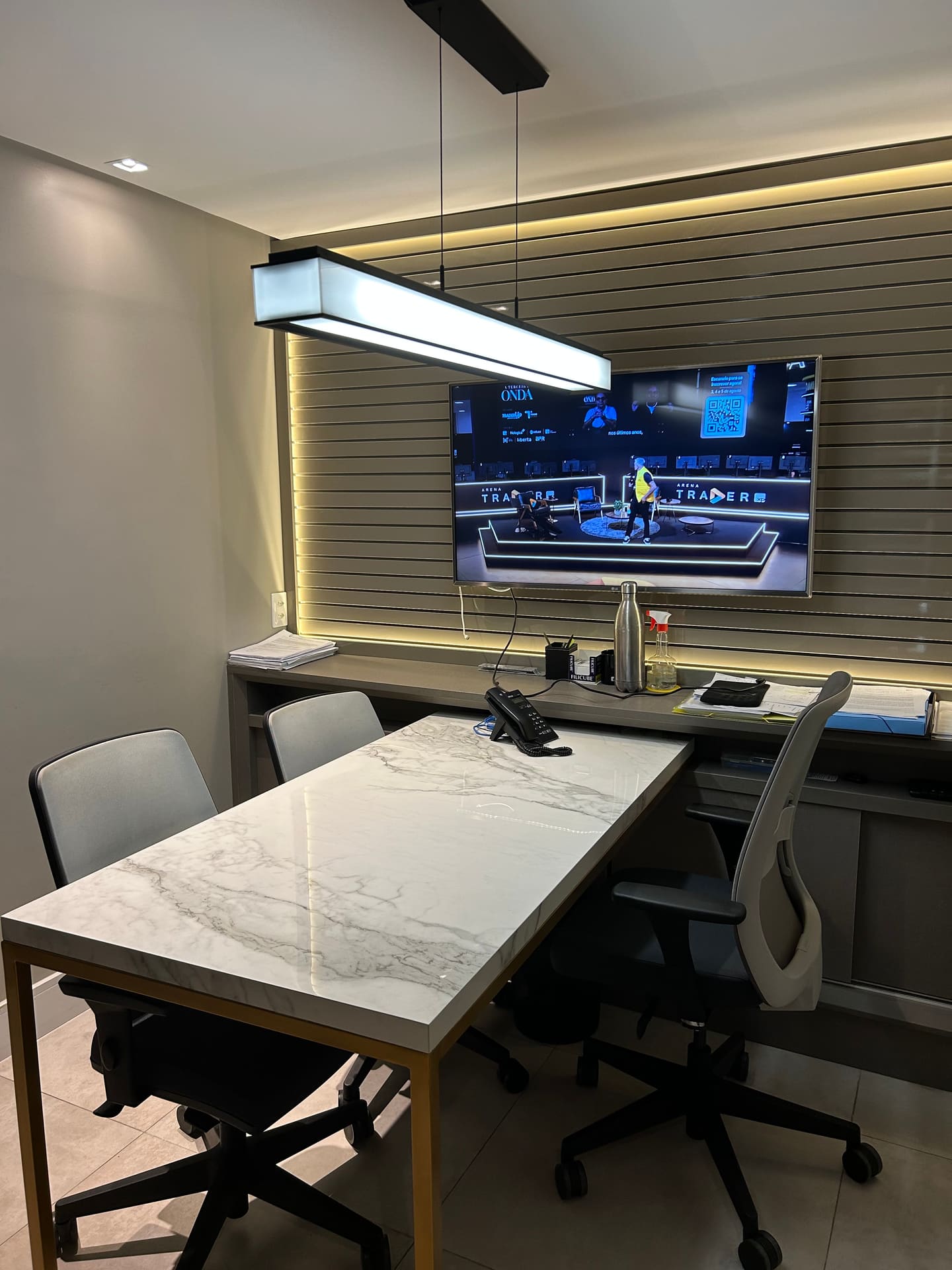 Sala de atendimento da N1 Investimentos